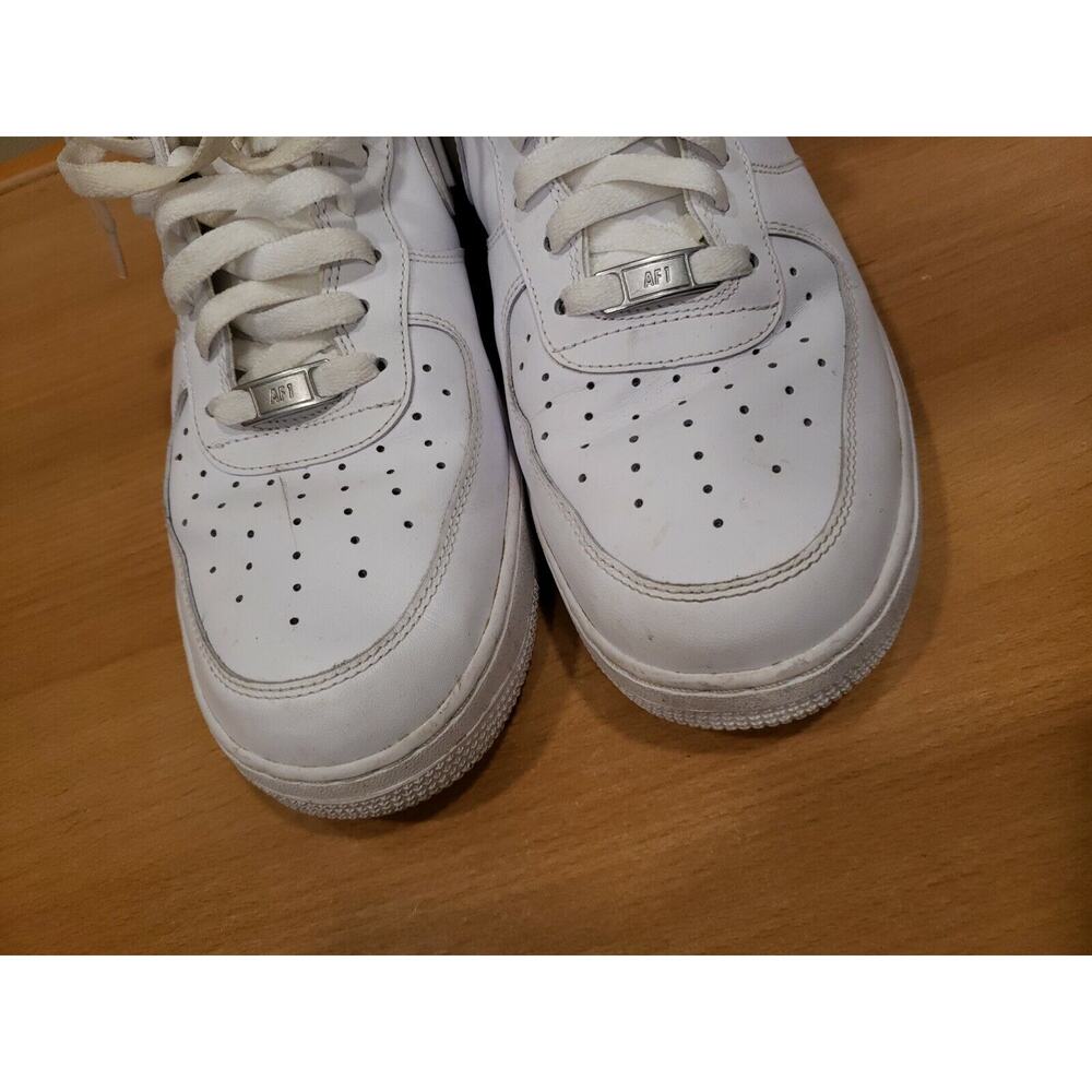 Nike Air Force 1 07 Men's Shoes White/White 315122-111 Size 12 - Picture 11 of 12